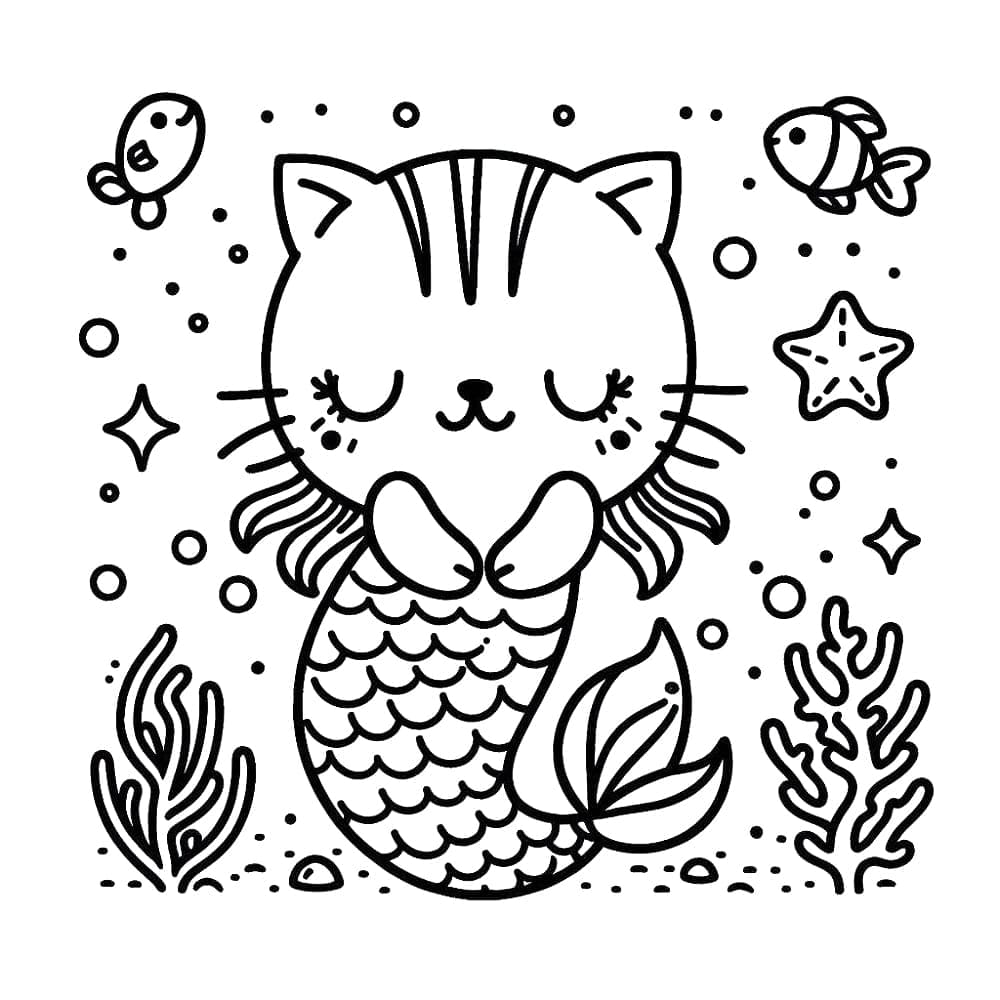 Chat Sirène 5